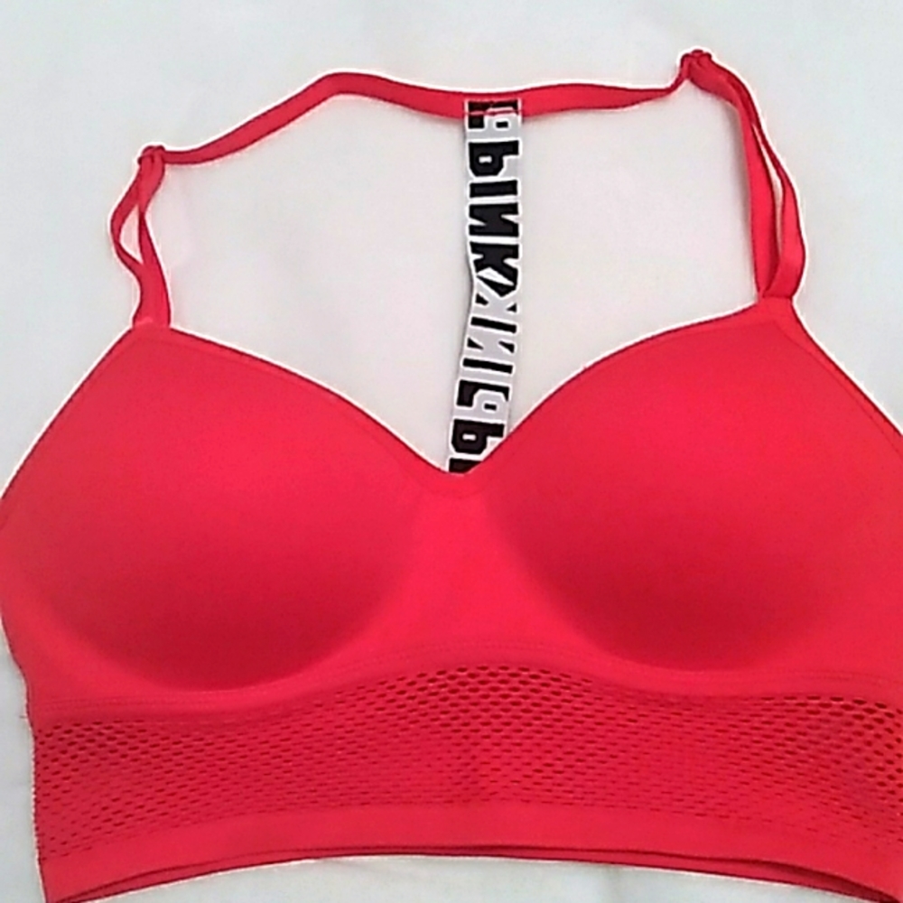 Pink Victoria Secret sports bra small